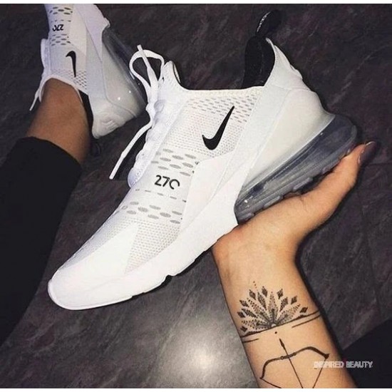 AH8050-100 Nike Air Max 270 White White/Black-White