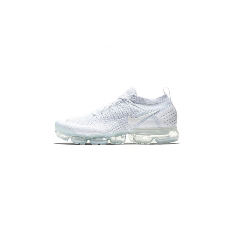 942842-100 Nike Air Vapormax 2 White White/White-Pure Platinum-Metallic Silver