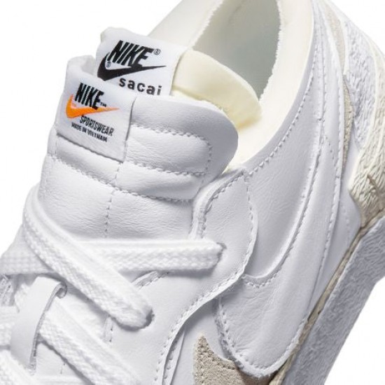 Nike Blazer Low Sacai White Patent 