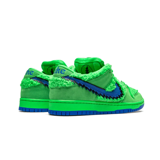 CJ5378-300 Sb Dunk Low Grateful Dead Bears Green Green Spark/Soar