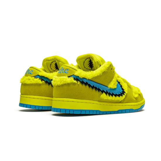 CJ5378-700 Sb Dunk Low Grateful Dead Bears Yellow Grateful Dead/Yellow Bear