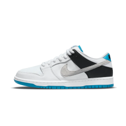 BQ6817-101 Sb Dunk Low Laser Blue White/Black/Laser Blue